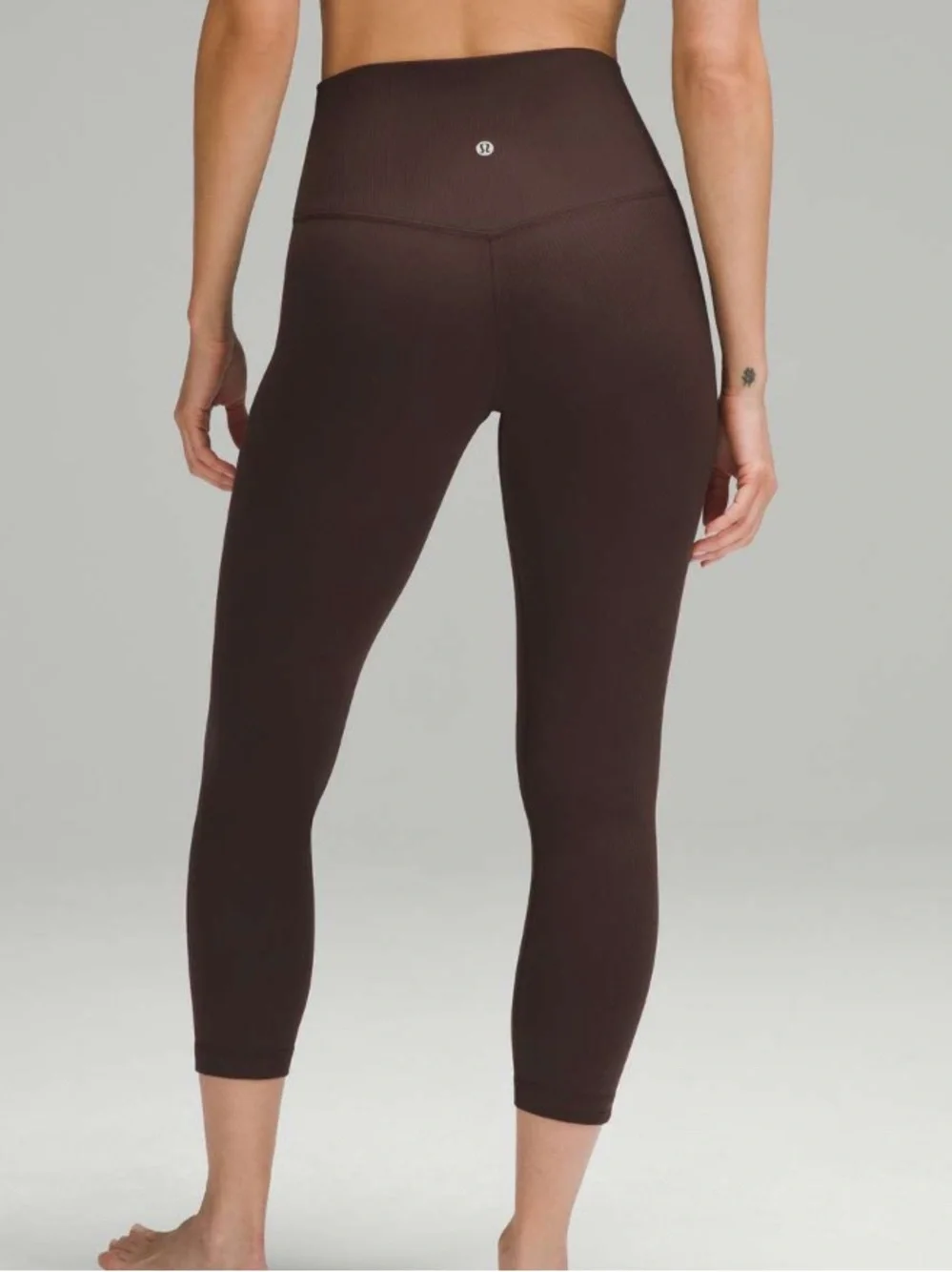 Lululemon Align Ribbed High-Rise Crop 23
